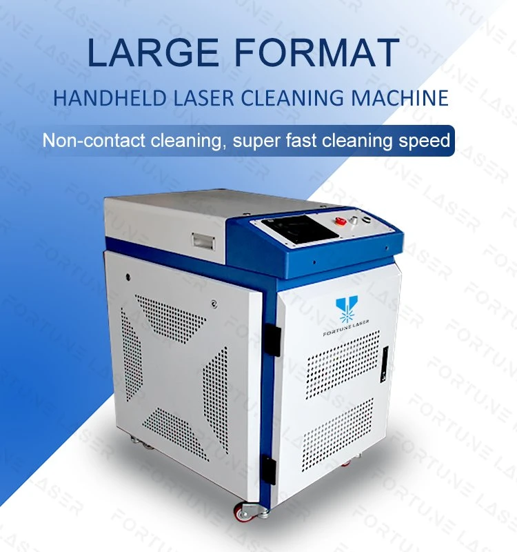 2022 High Speed Laser Cleaning Machine Pulse 200W for Rust Removal Laser Cleaner for Metal Oxide