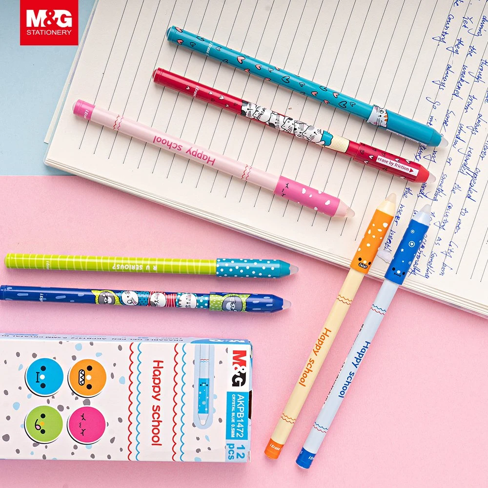 M&amp;G Student Stationery 0,5mm einzigartige Thermo-empfindliche Geltinte, blau, löschbar Gelstift