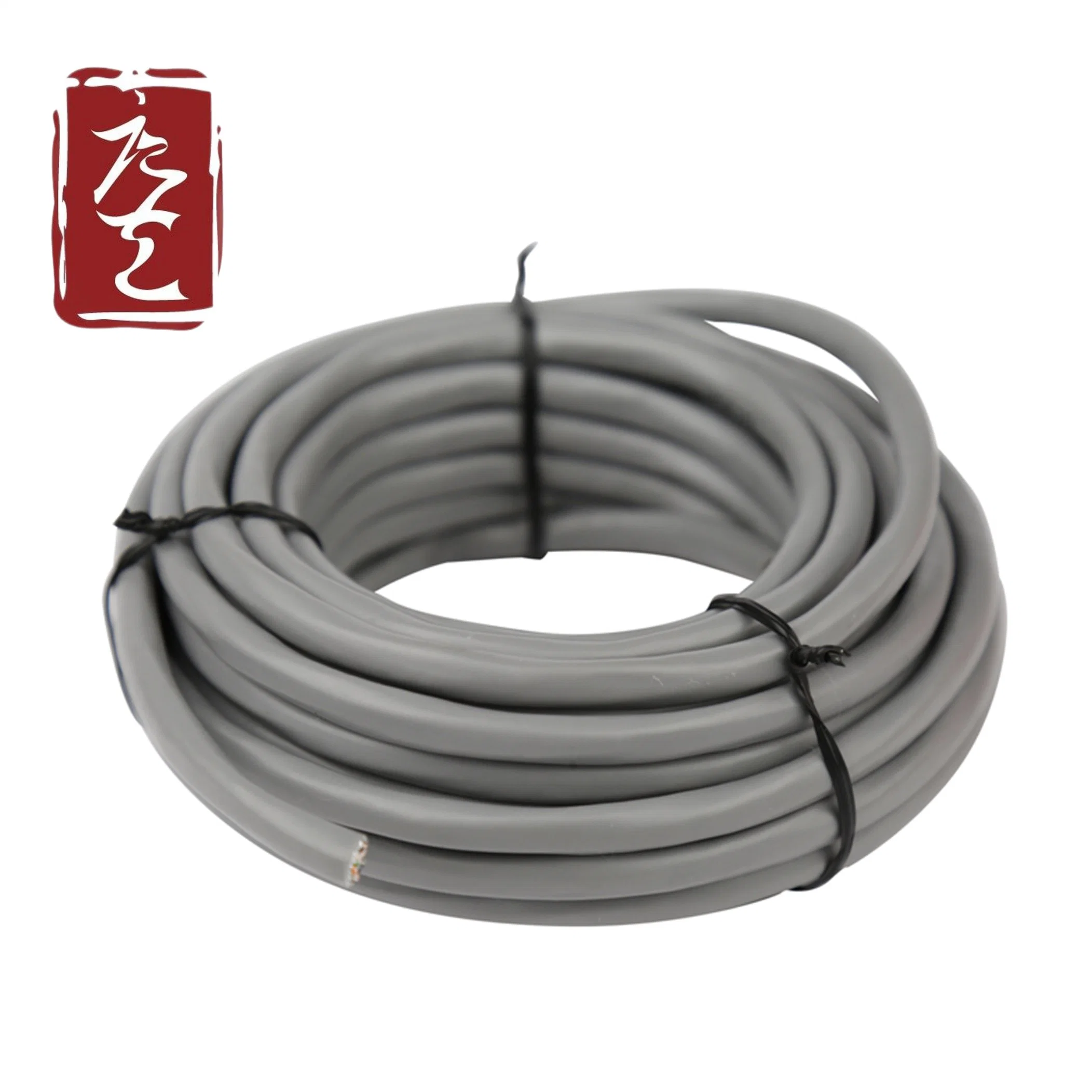 Precio barato de cobre desnudo Cable gris Cat5e de la fábrica de cable UTP CAT5 de datos