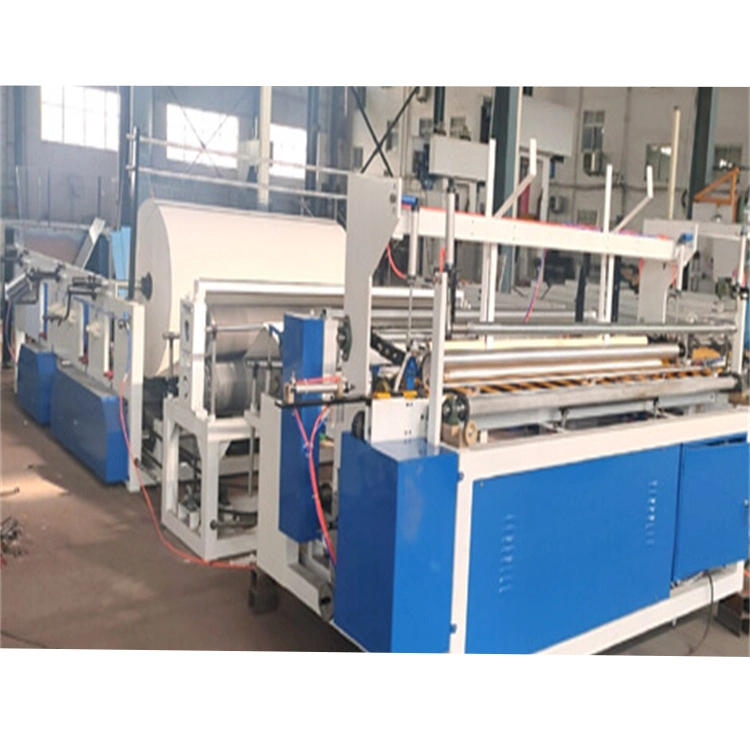 Factory Price Rice Straw Wood Bamboo Waste Paper Recycle Plant Production Line Mill Tissue Toilet Roll Paper Making Machine