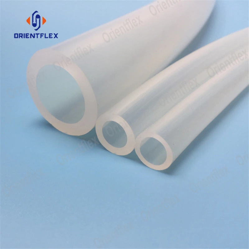 Super Soft Medical Food Grade Transparent Large Diameter Silicone Tube