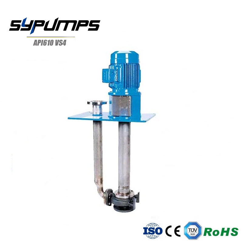 Bomba sumergida API610 Vs4 estándar de acero inoxidable eléctrico Explosion-Proof eje largo de la bomba de desagüe