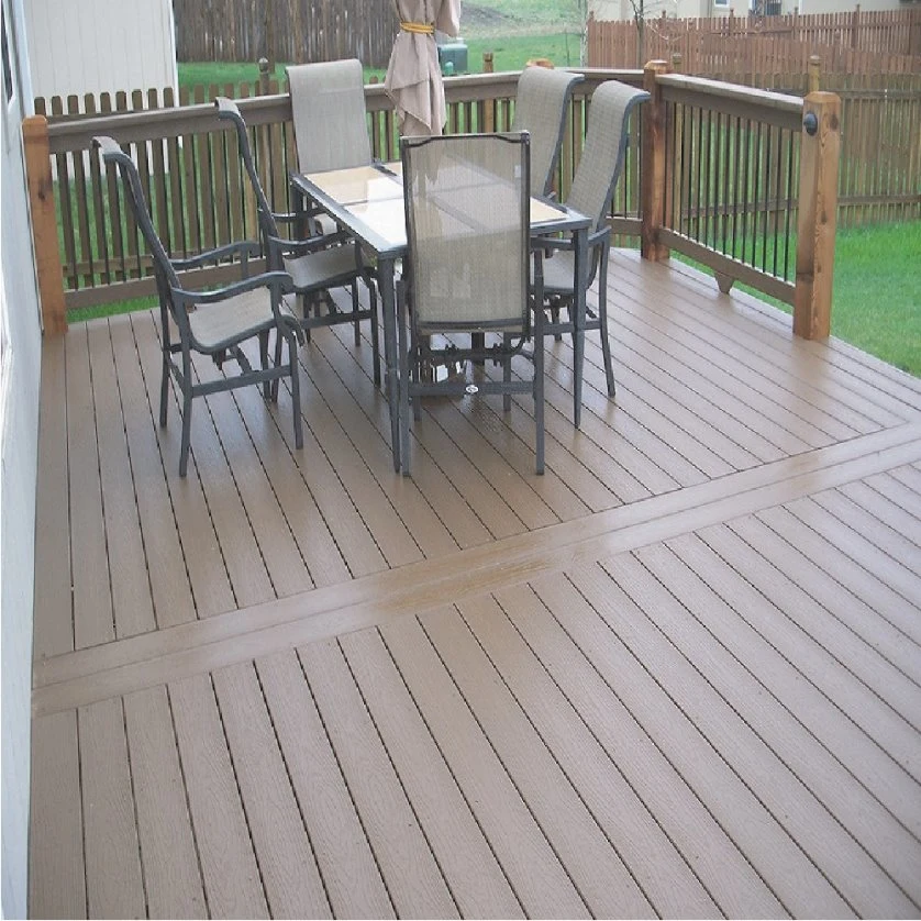 Superior Scratch Resistant Ultra Durable WPC 3rd Generation Co-Extrusion WPC Composite Decking