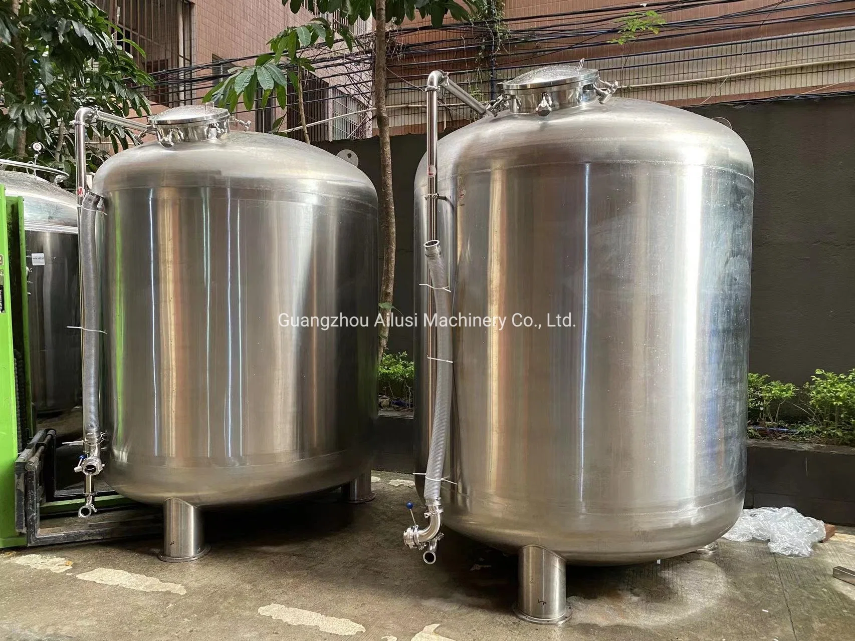 Manhol Pressure Edelstahl Tank Custom Water Storage Tank