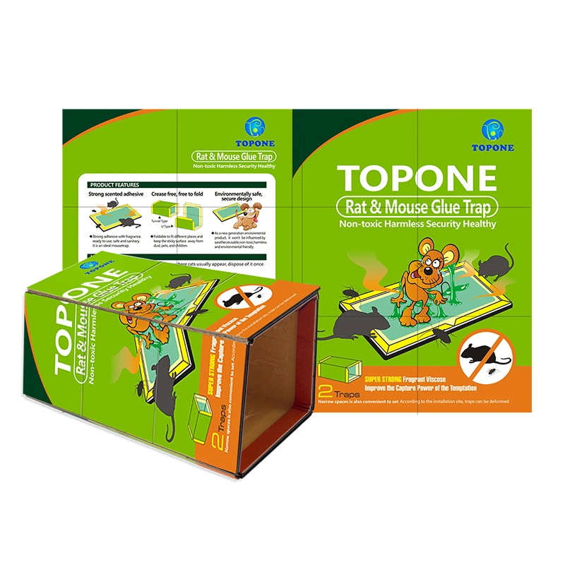 Topone Pest Control Strong Sticky Mouse and Rat Glue Trap