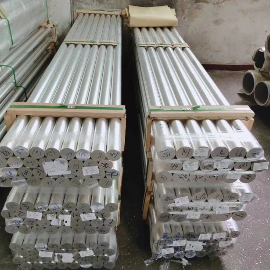 Barra de aluminio de tamaño OEM 6063 ASTM Standard 6063 aleación de aluminio Barra redonda