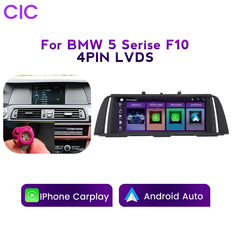 Wireless Apple Carplay Car Multimedia for BMW F10 F11 520 525 535 2011-2016 Cic Nbt