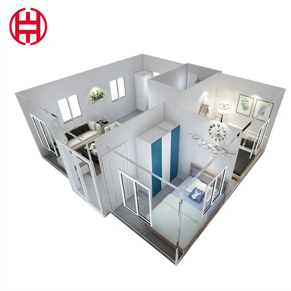 Expandable House High quality/High cost performance  Modular Luxury Glass Prefabricated Container House