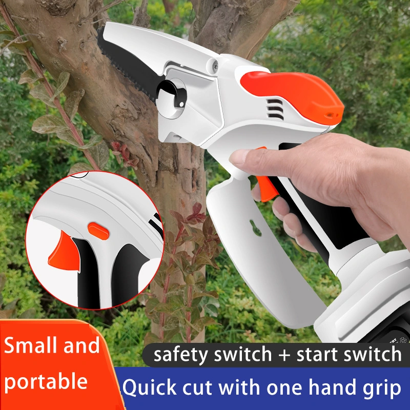 Garden Tools Li-Battery Chainsaw CE FCC Certificate Handhold Mini Electric Chainsaw