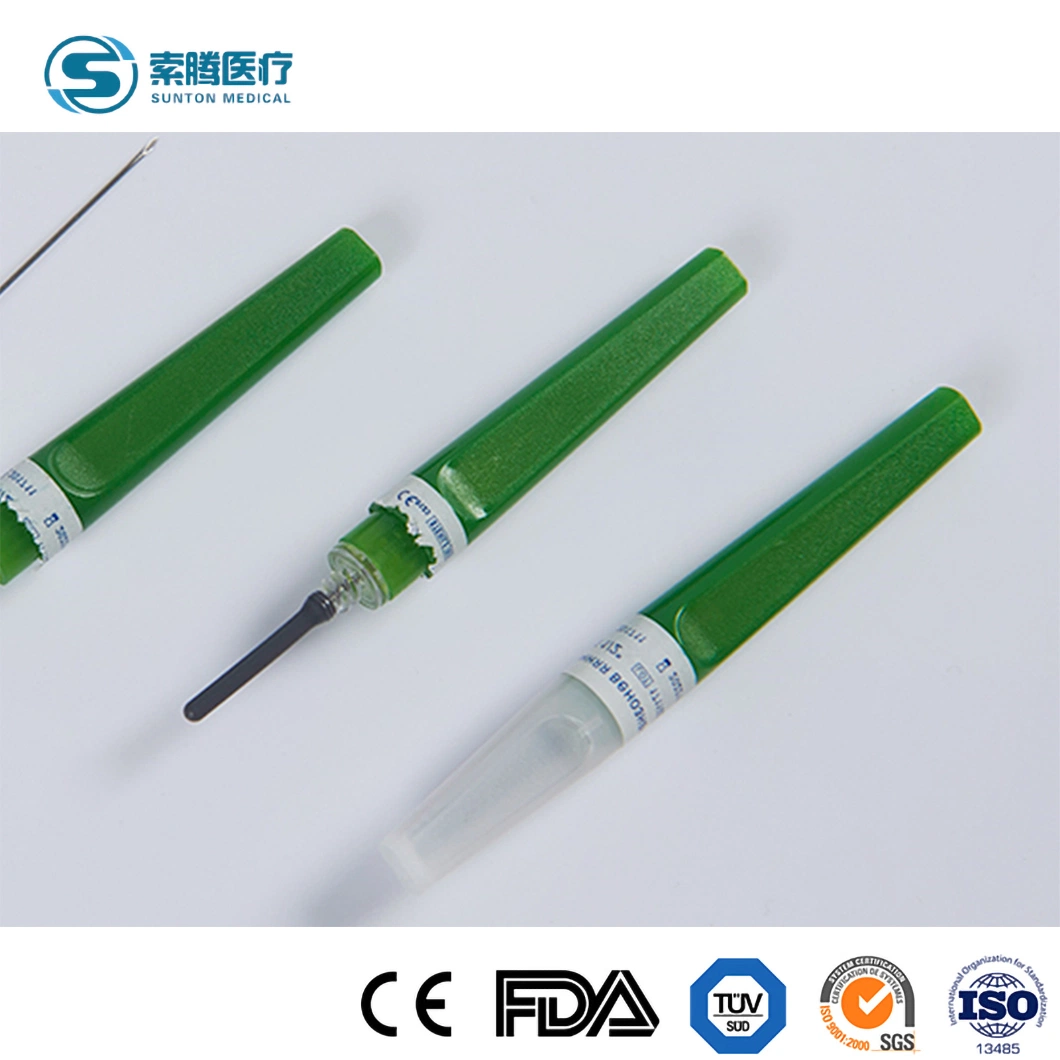 Sunton High quality/High cost performance Disposable Blood Collection Needle China GB 15811 Vacuum Blood Collection Needle Manufacturing Wholesale/Supplier Vacuum Blood Collection Needles