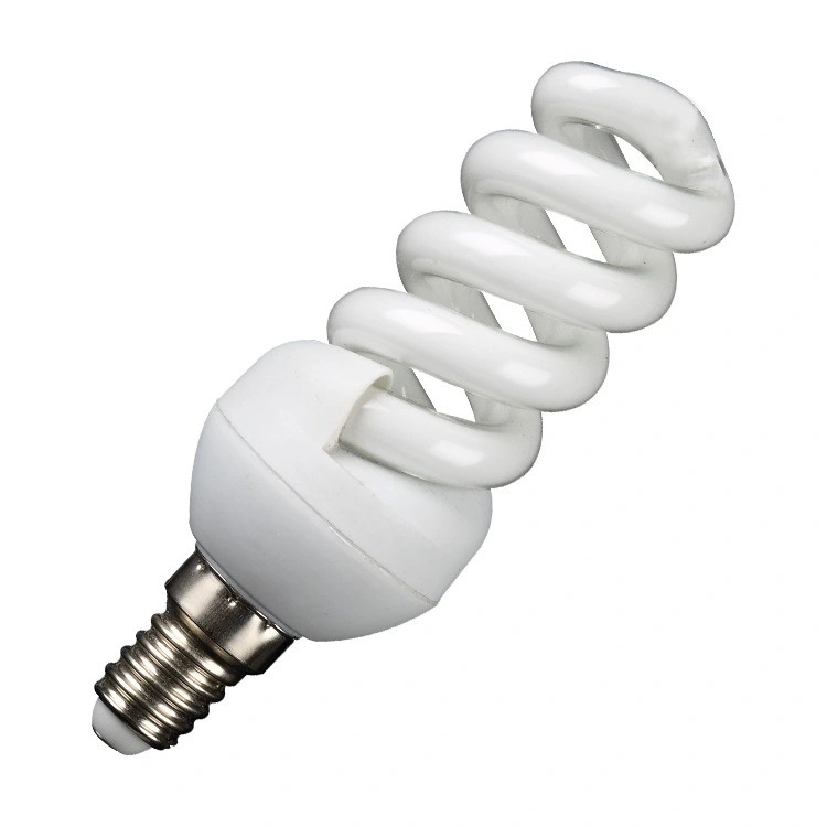 Superior Prices Mini CFL Full Spiral Energy Saving Lamp Bulb Compact Fluorescent