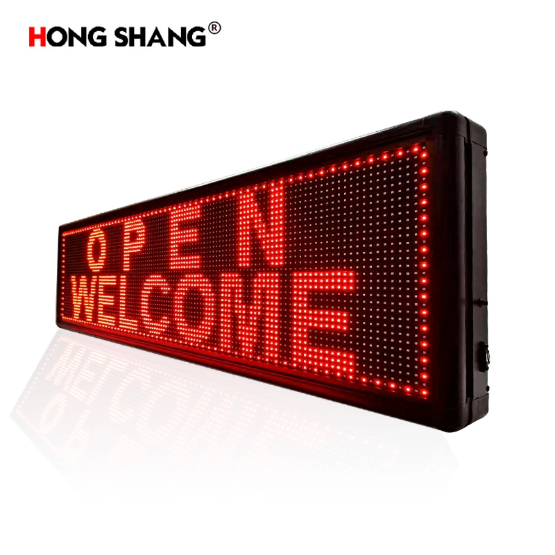 Low Price P10 Outdoor Red Digital Advertising LED Screen