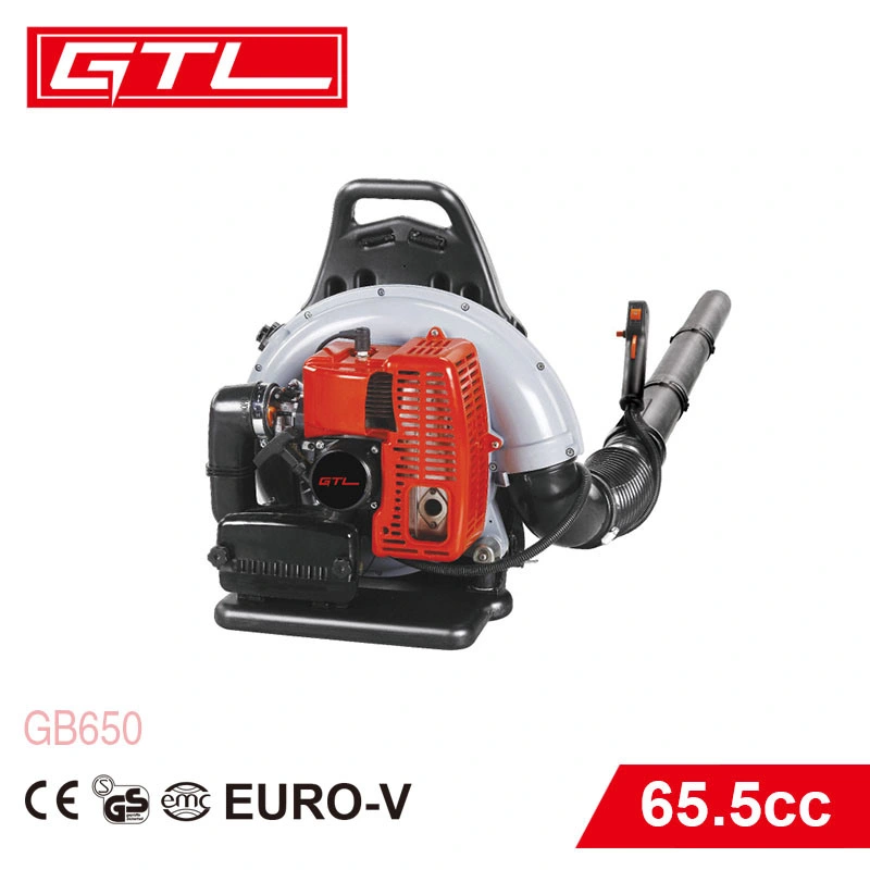 GTL Professional Mini Mochila Jardín gasolina / gasolina / aire Aspirador sin cable potente soplador de hojas con herramienta (GB650)