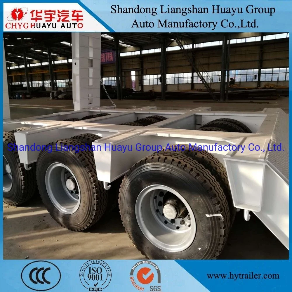 2 Lines / 3 Lines Heavy Equipment Transportation Semitrailers for Heavy Machine