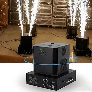 1300W Cold Spark Maschine für Hochzeit DJ Disco Elektro rotierenden