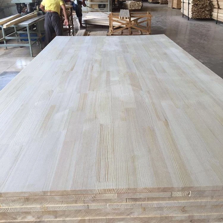 White Primed Finger Joint Wood Baseboard for Wall Decoration Poplar Core Finger Joint Melamine Veneer Partical Board