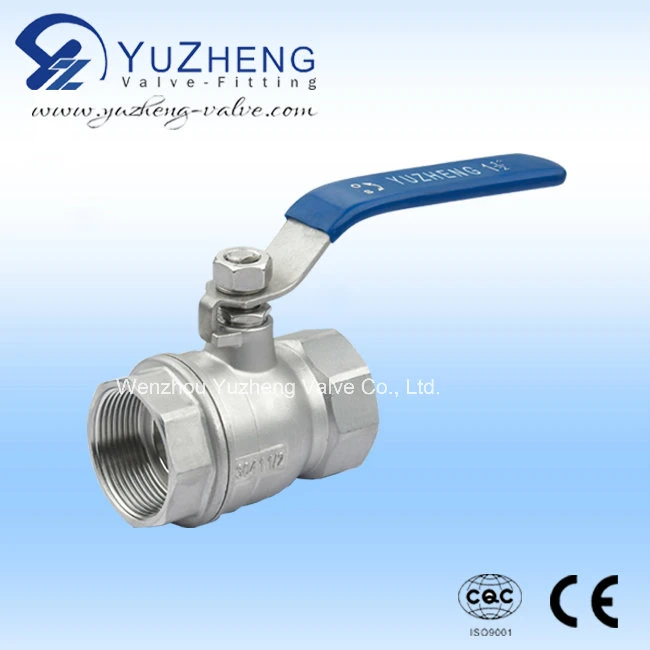 2 PC Oil Gas Pipe Valve Thread Screw Floating Ball Valve