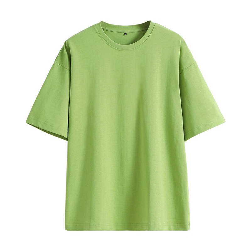 100% Cotton 190g 200g 210g 220g T-Shirts Mens Plain Dyed Oversized Short Sleeves T-Shirts Blank Man T Shirt Eco Friendly Tee Shirts