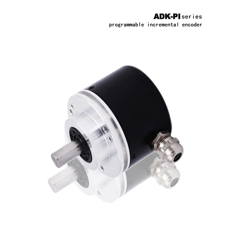 Encodeur rotatif ADK ID Programma Max 4096PPR série incrémentale 38 mm Diamètre arbre de 6 mm diamètre arbre de 8 mm