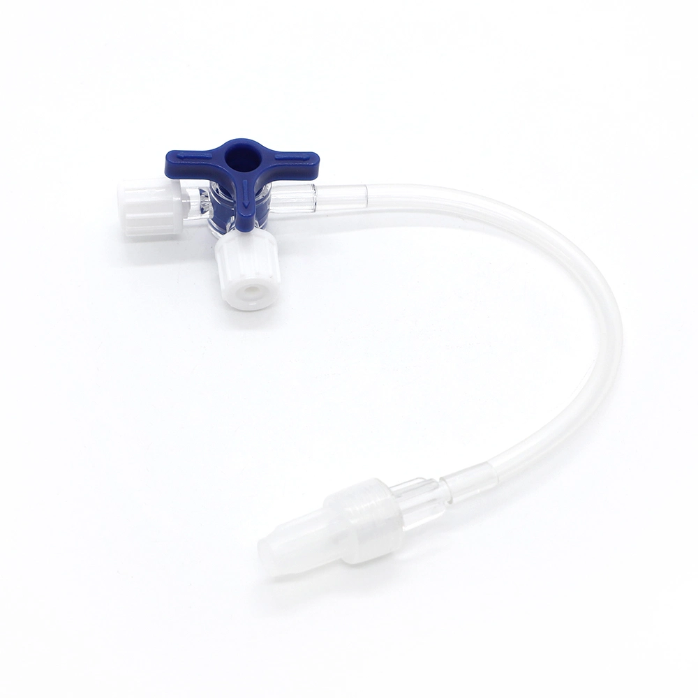 CE Approved Disposable Three-Way Valve for Medical Infusion Plus Medicine