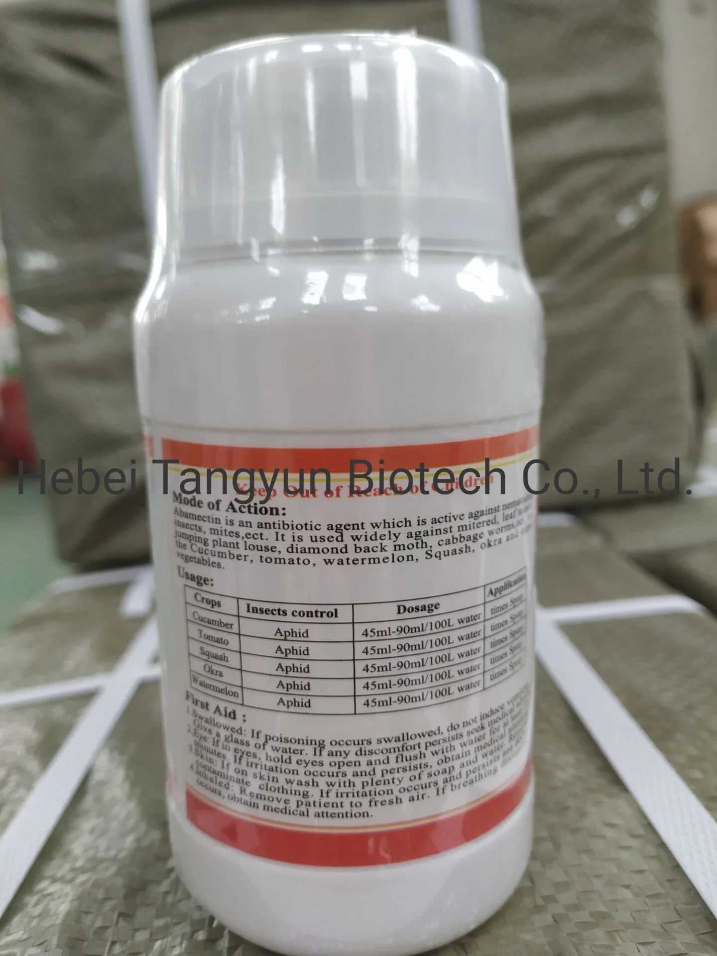 Insecticida Indoxacarb 15%EC 150g/L EC agroquímico pesticida precio de fábrica