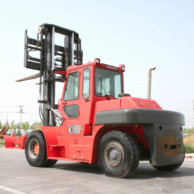 Chariot élévateur à fourche à usage intensif de 25 tonnes Heli Cpcd250 utilisé pour la vente de chariots élévateurs diesel