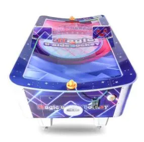 Surface Hockey Two-Person Interactive Playground Equipment Coin Operated Air Hockey Game Table