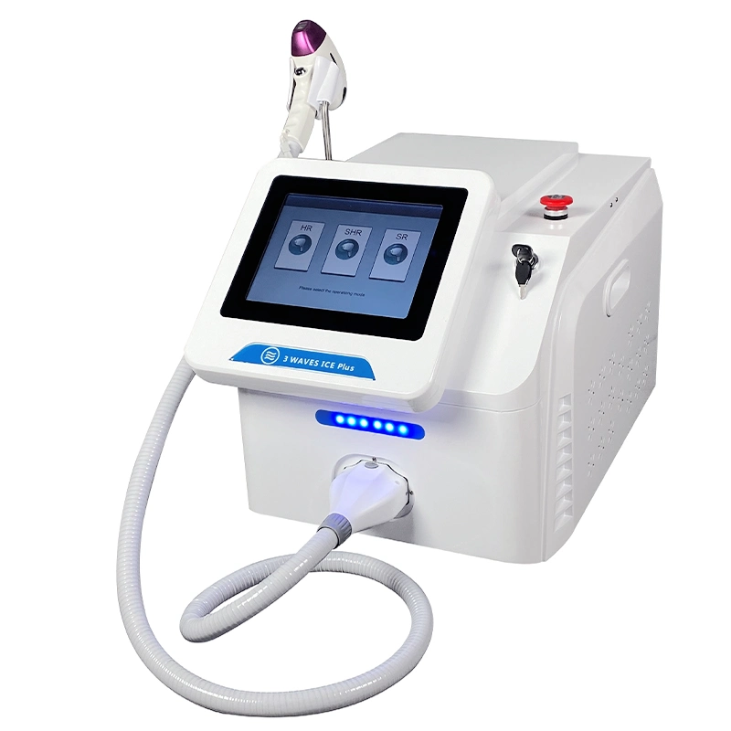 Salon Utilisation portable 808nm Diode Laser Hair Removal Système d'épilation