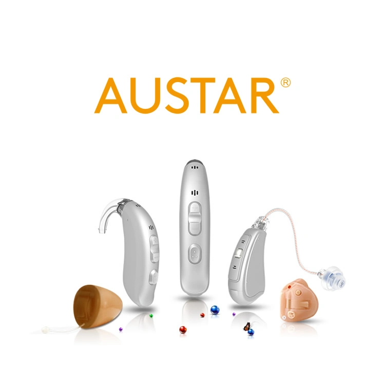 Aparelho auditivo Austar aparelho auditivo programável digital aparelho auditivo para surdos Idosos
