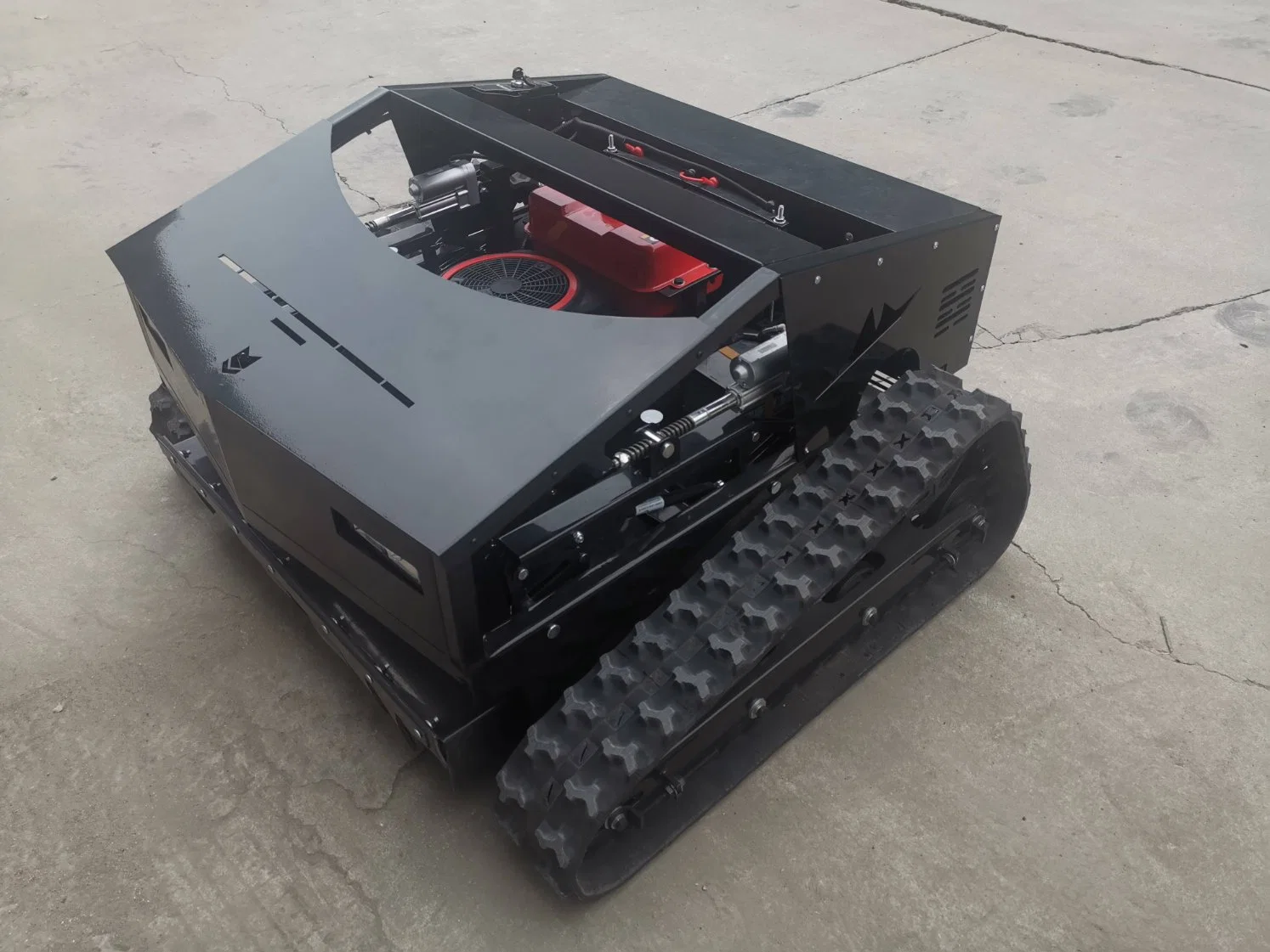 Robot Mini Lawn Mower de Crawler con control remoto multifuncional
