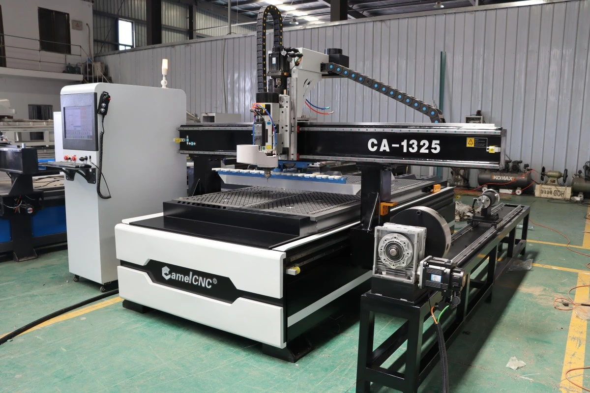 Ca-1530 Auto Tool Changer Wood Router 4 Axis Rotary System CNC Router