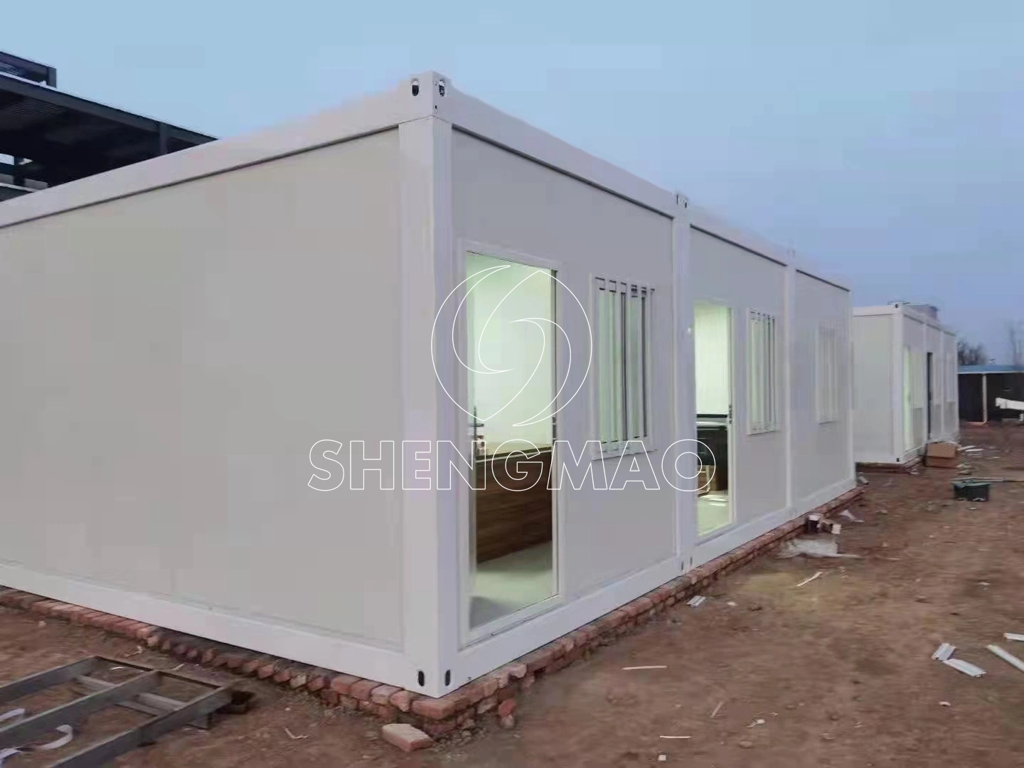 Mobile Box Type Movable Board House Construction Site Resident Container Color Steel Plate House Folding Packing Box