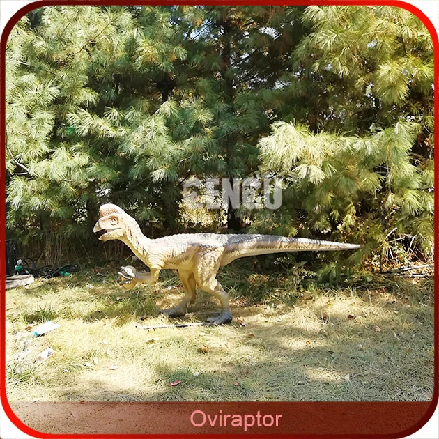 Simulation Animatronic Dinosaur Robotic Oviraptor Zigong Dinosaur