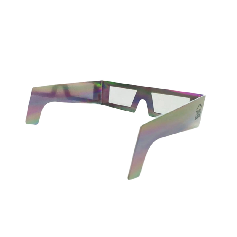 New Production for Paper Diffraction 3D Glasses Rainbow Effect Fireworks Glasses