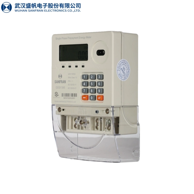 Sts Keypad Prepaid Single Phase Electricity Energy Meter