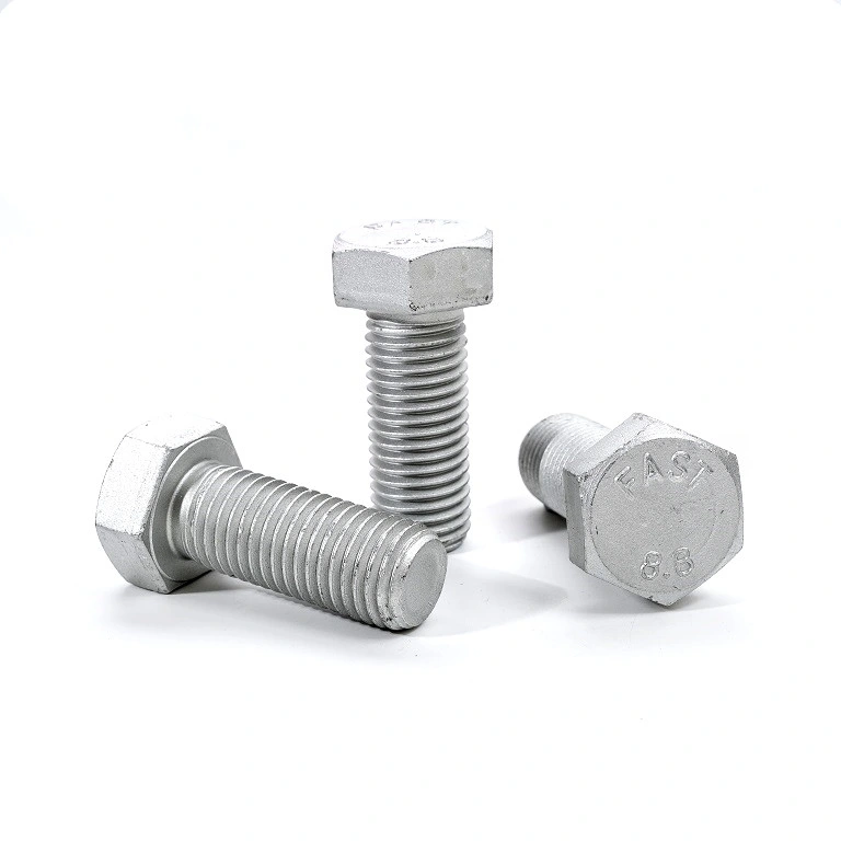 Hexagon Head Bolt Grade 4.8/8.8/10.9/12.9 Half Thread Hex Bolt DIN931