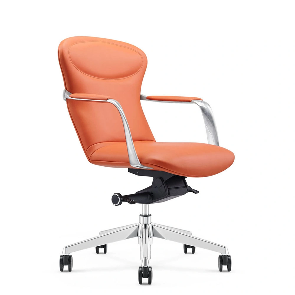 La nueva rotación ajustable naranja Silla de oficina Silla de ordenador personal visitante