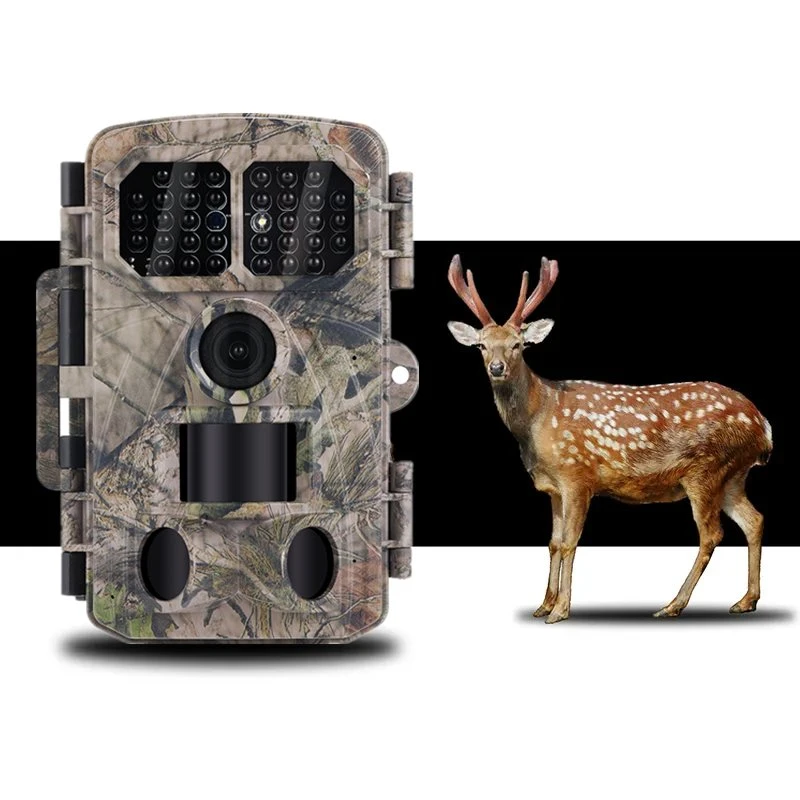 4K 48MP Infrared Hunting Trail Camera with Night Vision and Waterproof IP65