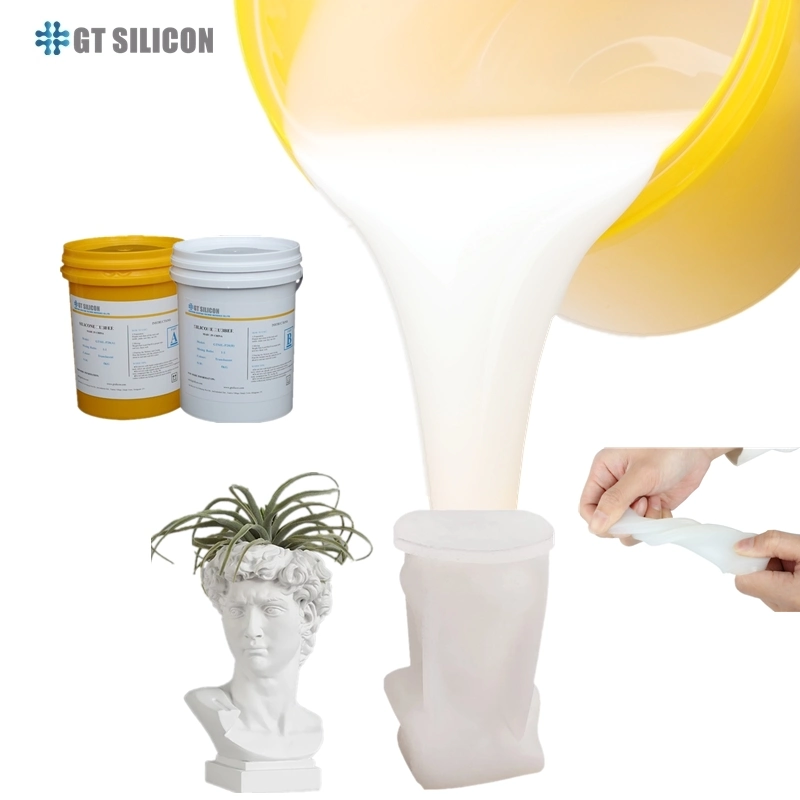 Tin Based Silicone Rubber to Make Gypsum Decoration Molds