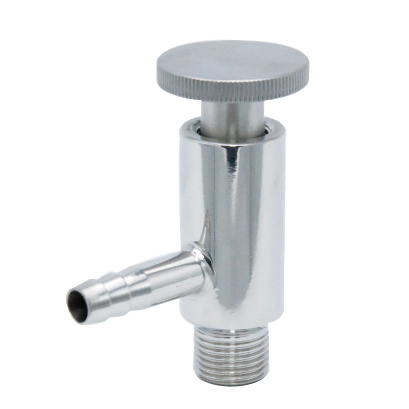 Stainless Steel SS304 SS316 Sanitary Hygienic Manual Threaded Sample Valve