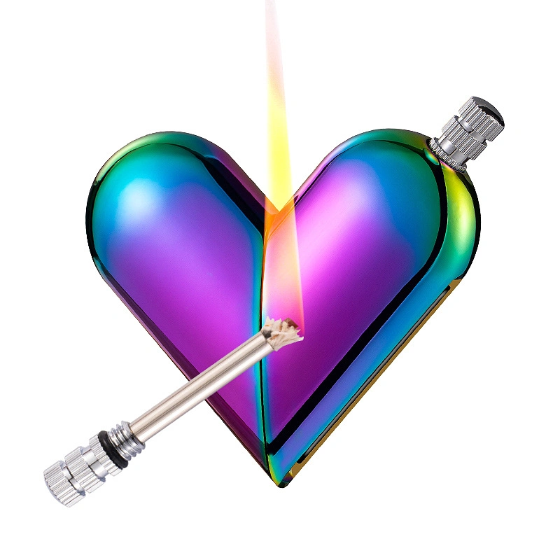 Love Million Times Match Kerosene Lighter Love Creative Metal Valentine's Day Gift Without Kerosene