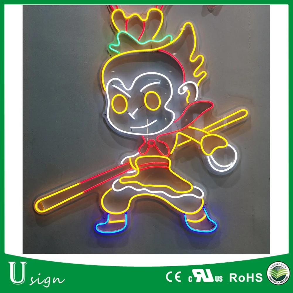 Customized LED Neon Sign Waterproof Luminous Acrylic LED RGB Colorful Letters Advertising for Bulb