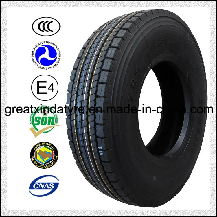 Pattern 785 DOT Amberstone Tyre Radial Truck Tires (295/80r22.5)