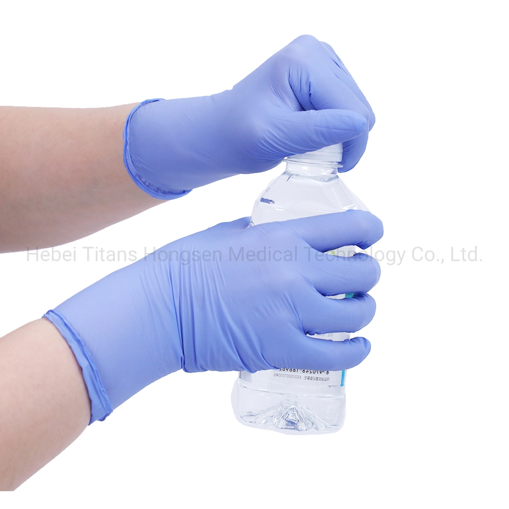 Titanfine High quality/High cost performance  Wholesale/Supplier Factory Supply Disposable Medical Nitrile Gloves for Single Use