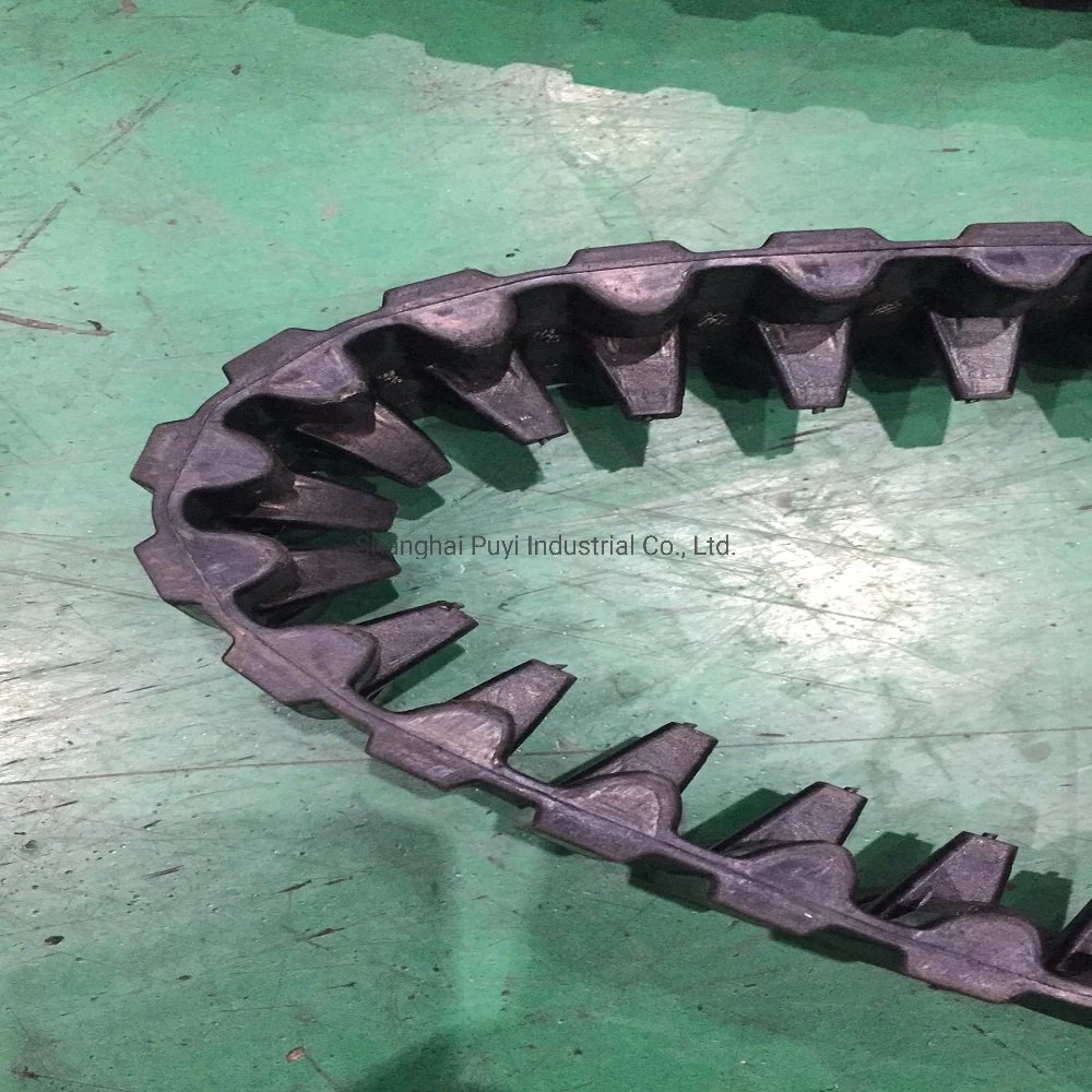 Hot New Products Small Rubber Track/Rubber Crawler 75*30*68