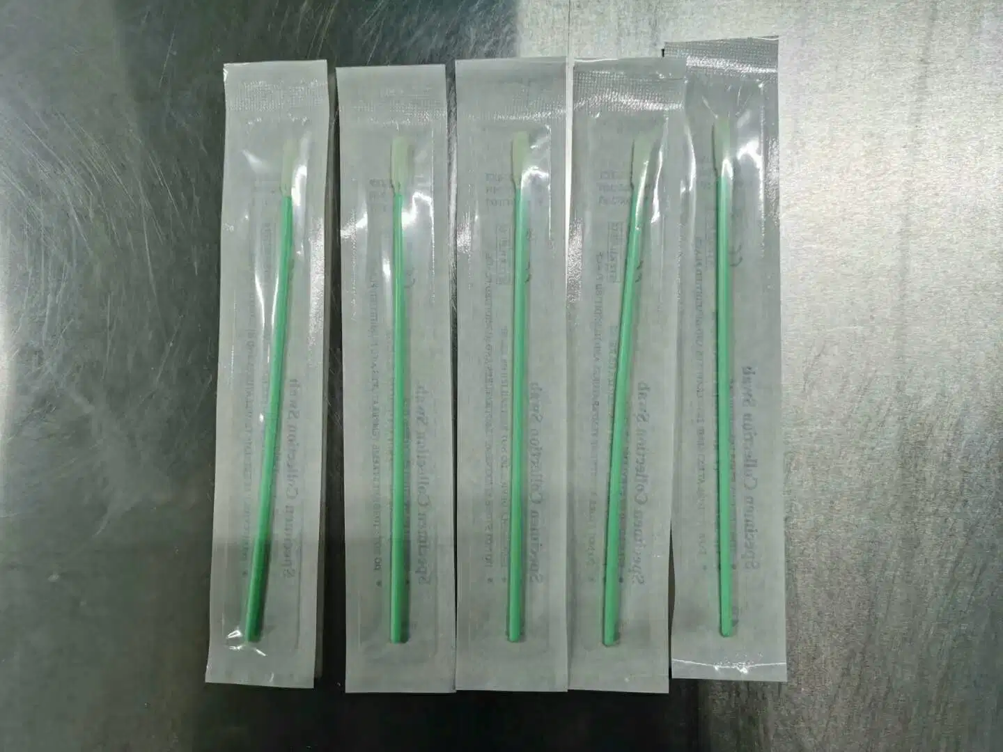 Viral Transport Medium Swab, Swab Stick Sterile Flocked Dacron Foam Materials CE FDA