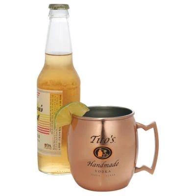 Stainless Steel Wine Cups 500ml Copper Cocktail Glass Hammered Moscow Mule Mugs