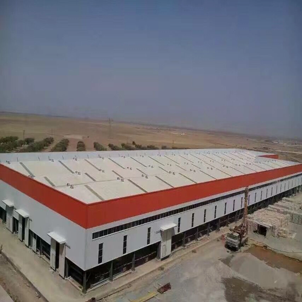 Famous Prefabricated Building Light Frame Metal Hangar Workshop Steel Structure