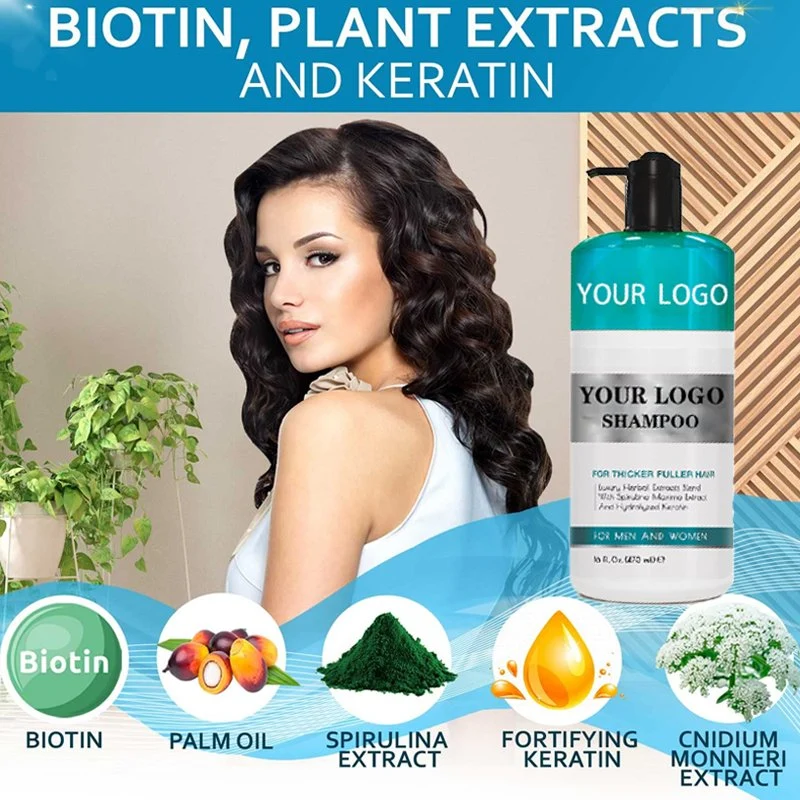 High quality/High cost performance Biotin Shampoo and Conditioner Set Hair Loss Treatment Mini Hotel OEM Sulphate Free Keratin Shampoo & Conditioner