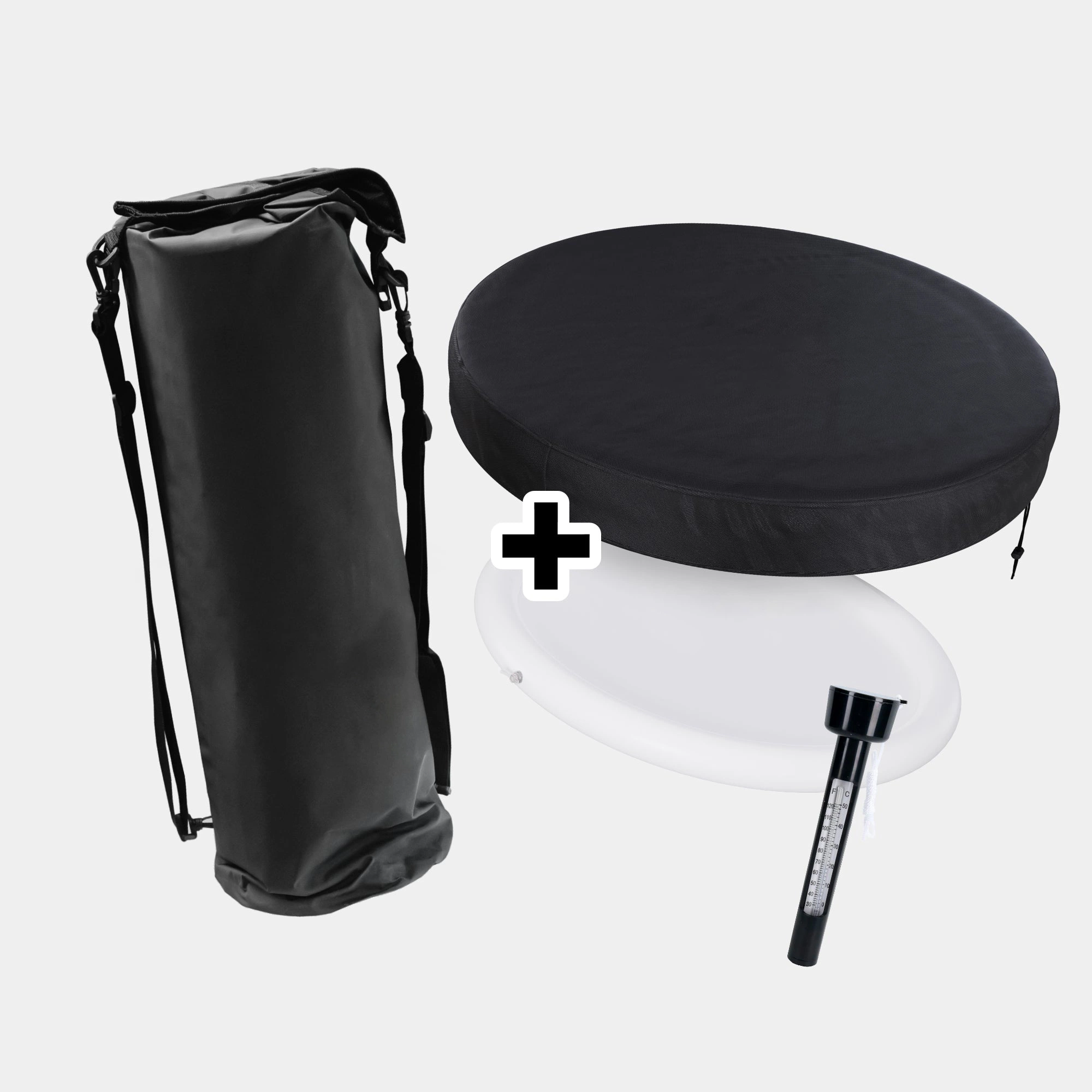 Portable Inflatable Plastic Ice Bath Barrel with Lid for Cold Therapy